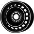Jante tole Magnetto Wheels 15 pouces Noir
