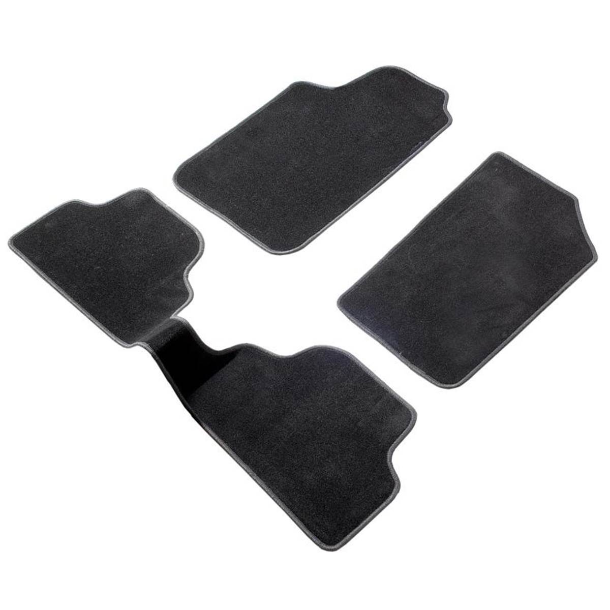 Tapis (3 pièces) Avec Pont Sur Mesure Pour Renault Megane 4 A Partir De 02/2016 Haut De Gamme