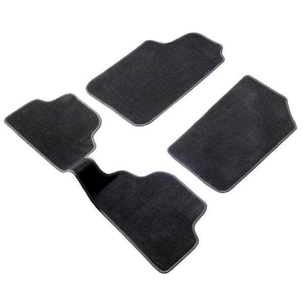 3 Tapis avec pont SUR MESURE pour Touran à partir de 9/15 haut de gamme