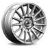 Jante aluminium Racer 17 pouces Argent Monza