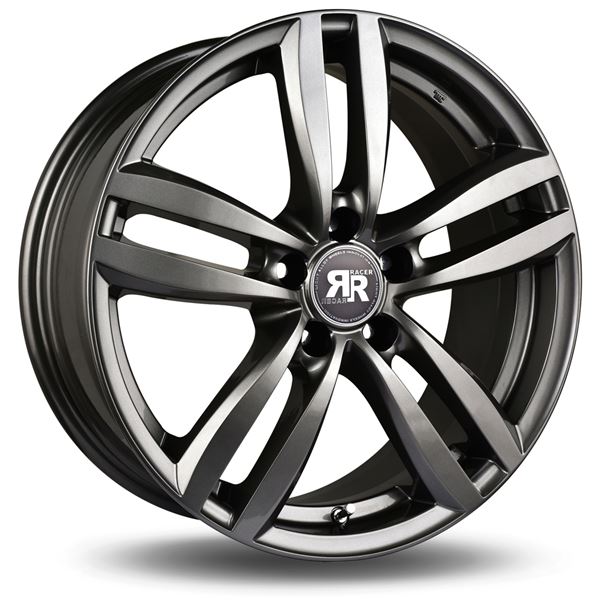 Jante aluminium Racer 16 pouces Gris Target