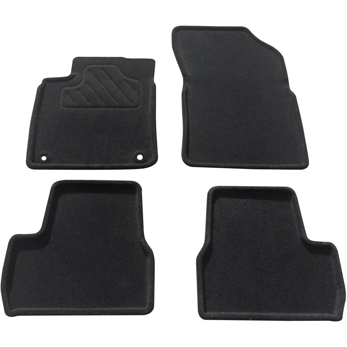 Tapis (4 pièces) Baquet Sur Mesure Pour Clio 4 Dep 2012