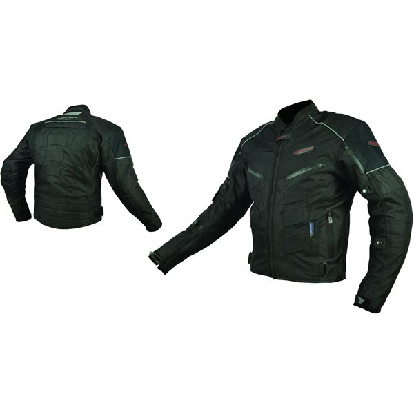 Veste moto tissu noir Urban Rider-Tec N Taille XL