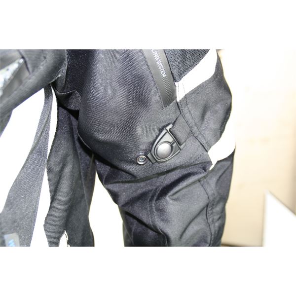 Veste moto tissu noir et blanc Urban Rider-Tec Taille S