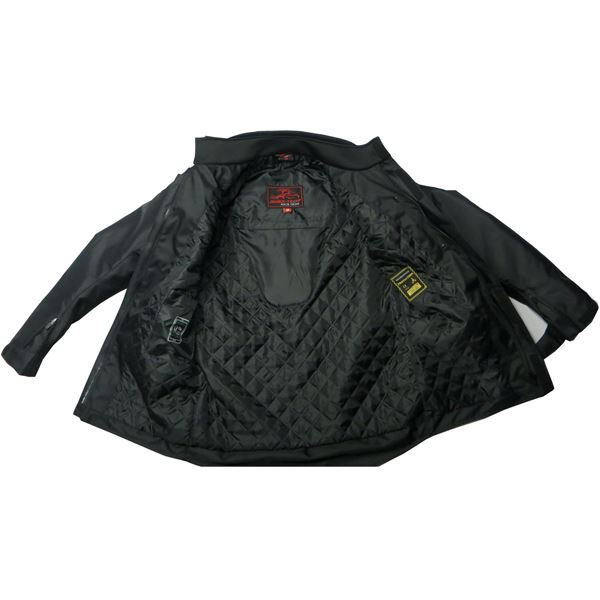 Veste moto 3/4 tissu noir Winter Rider-Tec Taille 4XL