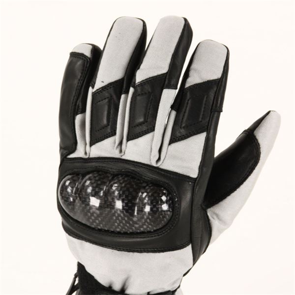 Gants moto-scooter hiver noir noir et gris sable Trail RIDER-TEC Taille XXL