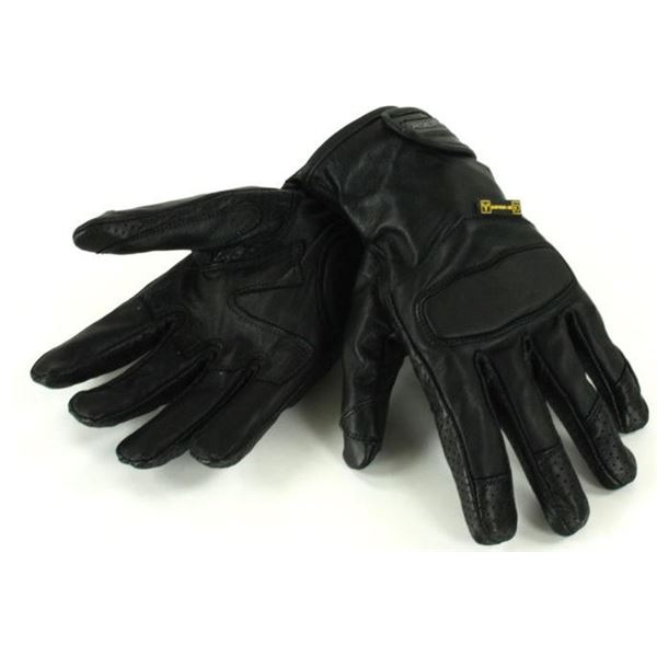 Gants moto-scooter été/demi-saison noir City RIDER-TEC Taille S