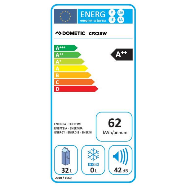 Réfrigérateur à compression 12/24/230 volts 32L DOMETIC Coolfreeze CFX35 A++
