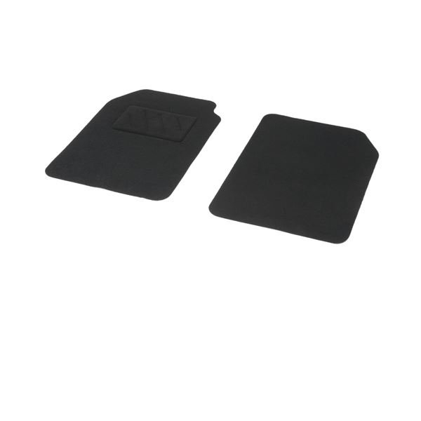 2 tapis de voiture moquette universels ECO