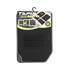 4 tapis de voiture moquette universels ganse bicolore grise