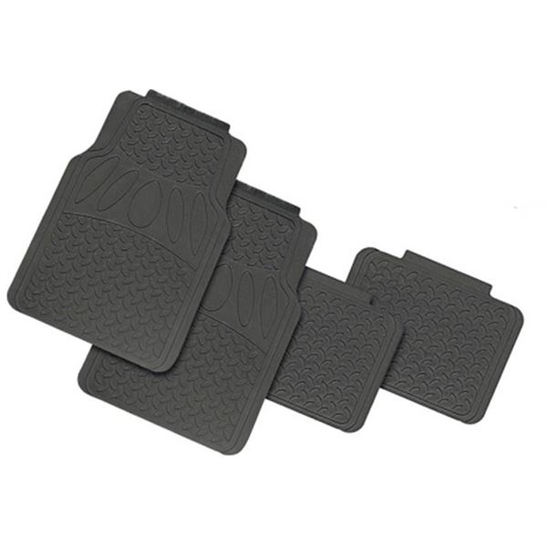 4 tapis de voiture PVC universels Alex