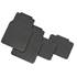 4 tapis de voiture PVC universels Alex