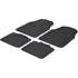 4 tapis de voiture PVC universels Easy Design pneu