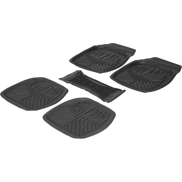 4 tapis de voiture PVC universels All Roads bac