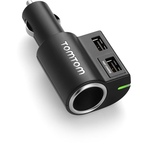 Chargeur allume-cigare 3-EN-1 haute vitesse TOMTOM