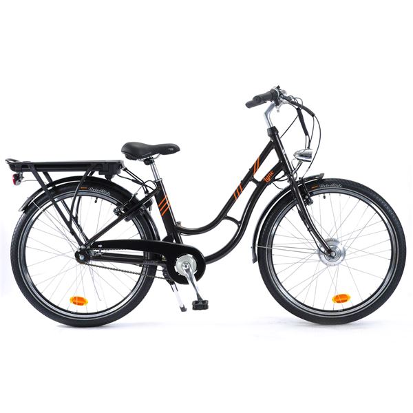 Vélo ville électrique femme Feu Vert Lyne taille 40 (S) Marron