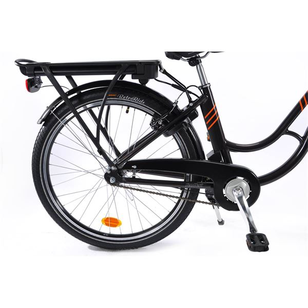 Vélo ville électrique femme Feu Vert Lyne taille 40 (S) Marron
