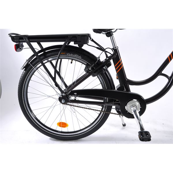 Vélo ville électrique femme Feu Vert Lyne taille 40 (S) Marron