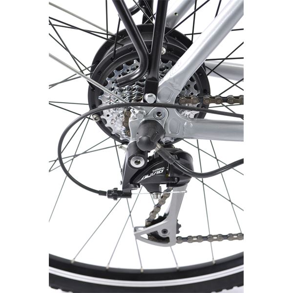 VTC électrique Feu Vert Axel taille 45 (M) gris - 374.4 Wh