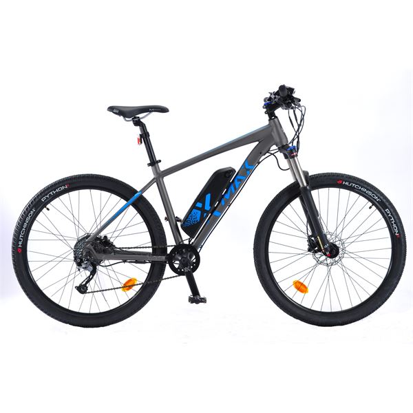Vélo VTT électrique mixte Feu Vert Max taille 40 (S) gris