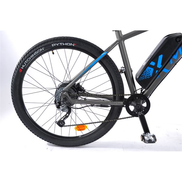 Vélo VTT électrique mixte Feu Vert Max taille 45 (M) gris