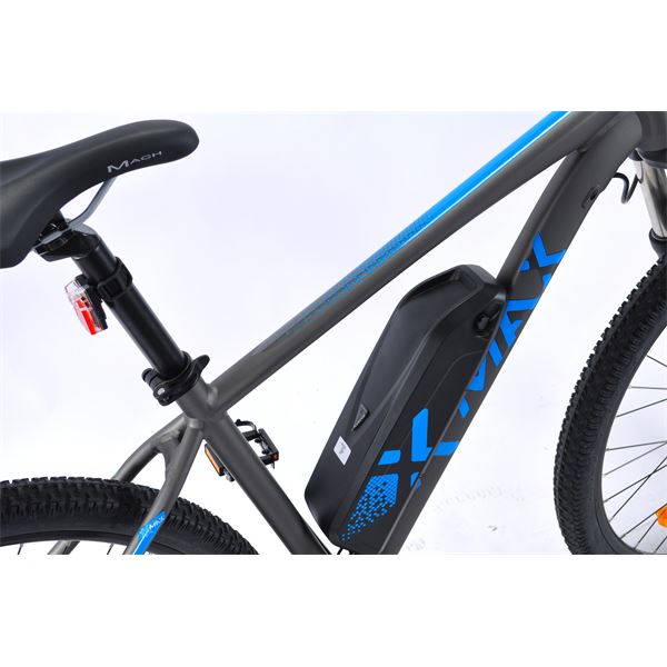 Vélo VTT électrique mixte Feu Vert Max taille 45 (M) gris