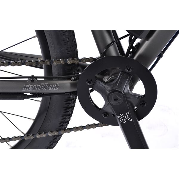 Vélo VTT électrique mixte Feu Vert Max taille 50 (L) gris