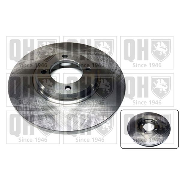 1 disque de frein avant Quinton Hazell BDC1019