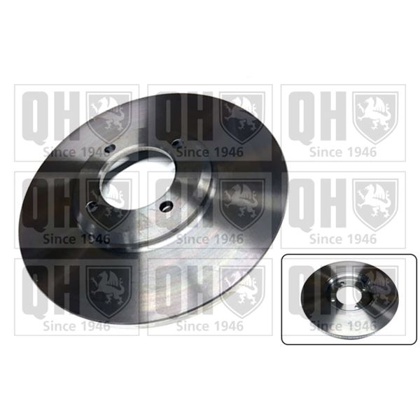 1 disque de frein avant Quinton Hazell BDC3234