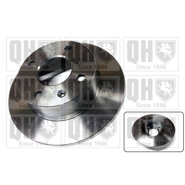 1 disque de frein avant Quinton Hazell BDC3235
