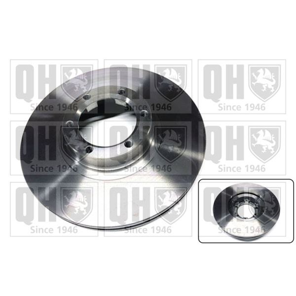1 disque de frein avant Quinton Hazell BDC3243