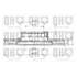1 disque de frein avant Quinton Hazell BDC3243