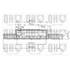 1 disque de frein avant Quinton Hazell BDC3309
