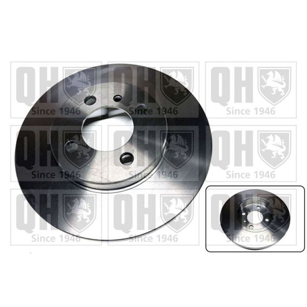 1 disque de frein avant Quinton Hazell BDC3464