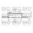 1 disque de frein avant Quinton Hazell BDC3470