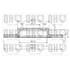 1 disque de frein avant Quinton Hazell BDC3511