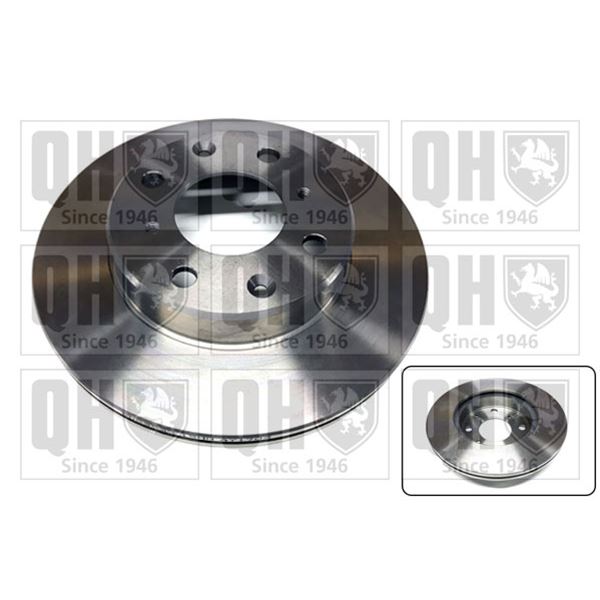 1 disque de frein avant Quinton Hazell BDC3525