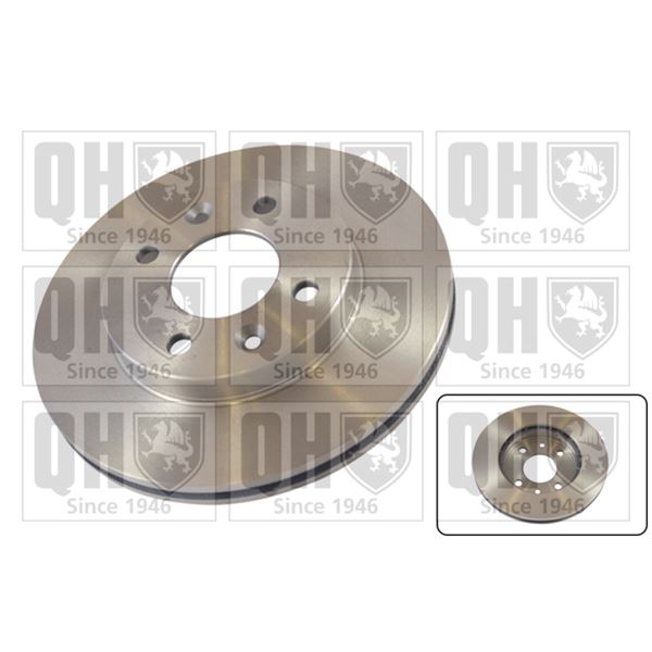 1 disque de frein avant Quinton Hazell BDC3546