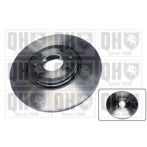 1 disque de frein avant Quinton Hazell BDC3552