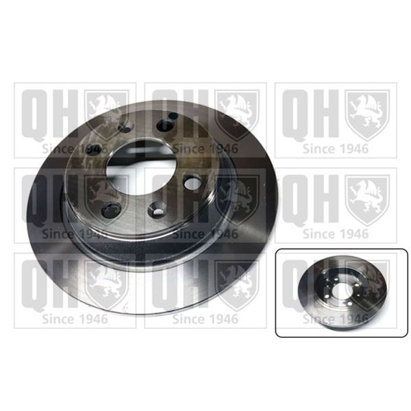 1 disque de frein arrière Quinton Hazell BDC3554
