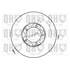 1 disque de frein avant Quinton Hazell BDC3585