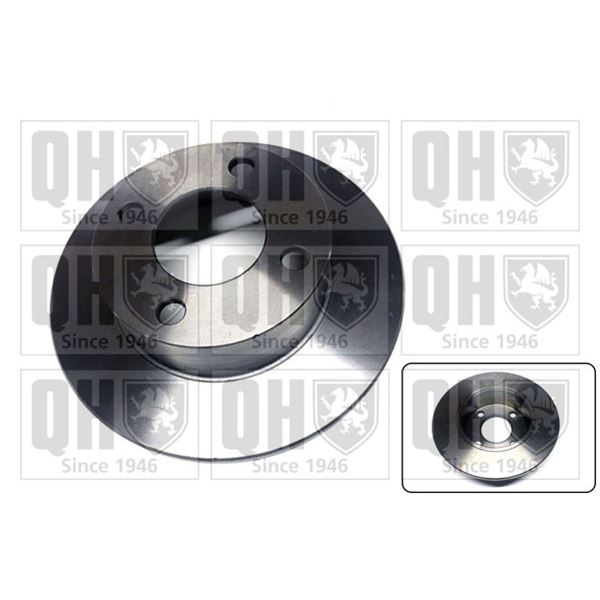1 disque de frein arrière Quinton Hazell BDC3589