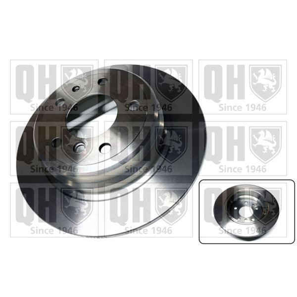 1 disque de frein arrière Quinton Hazell BDC3640
