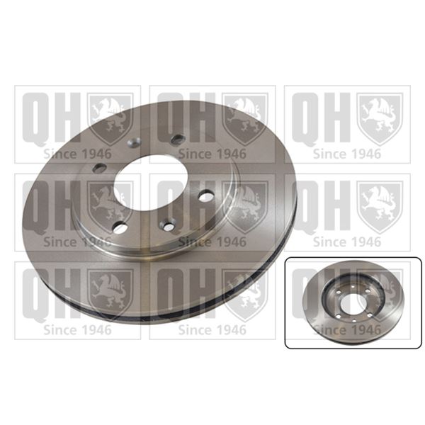 1 disque de frein avant Quinton Hazell BDC3688