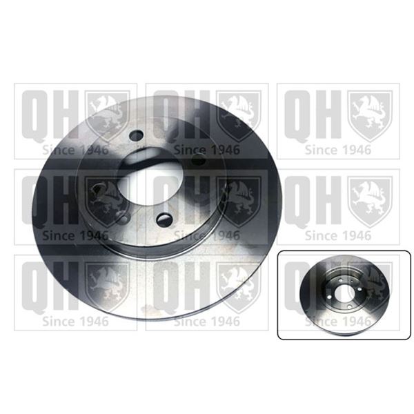 1 disque de frein avant Quinton Hazell BDC3713