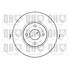 1 disque de frein avant Quinton Hazell BDC3728