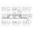 1 disque de frein avant Quinton Hazell BDC3740