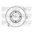 1 disque de frein avant Quinton Hazell BDC3740