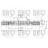 1 disque de frein avant Quinton Hazell BDC3747