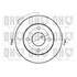 1 disque de frein avant Quinton Hazell BDC3753